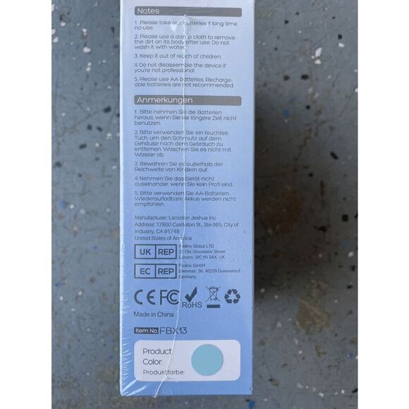 COSLUS 3 in1 JBK-D Electric Exfoliating Spin Cleanser Device IPX7 Waterproof - Picture 2 of 3